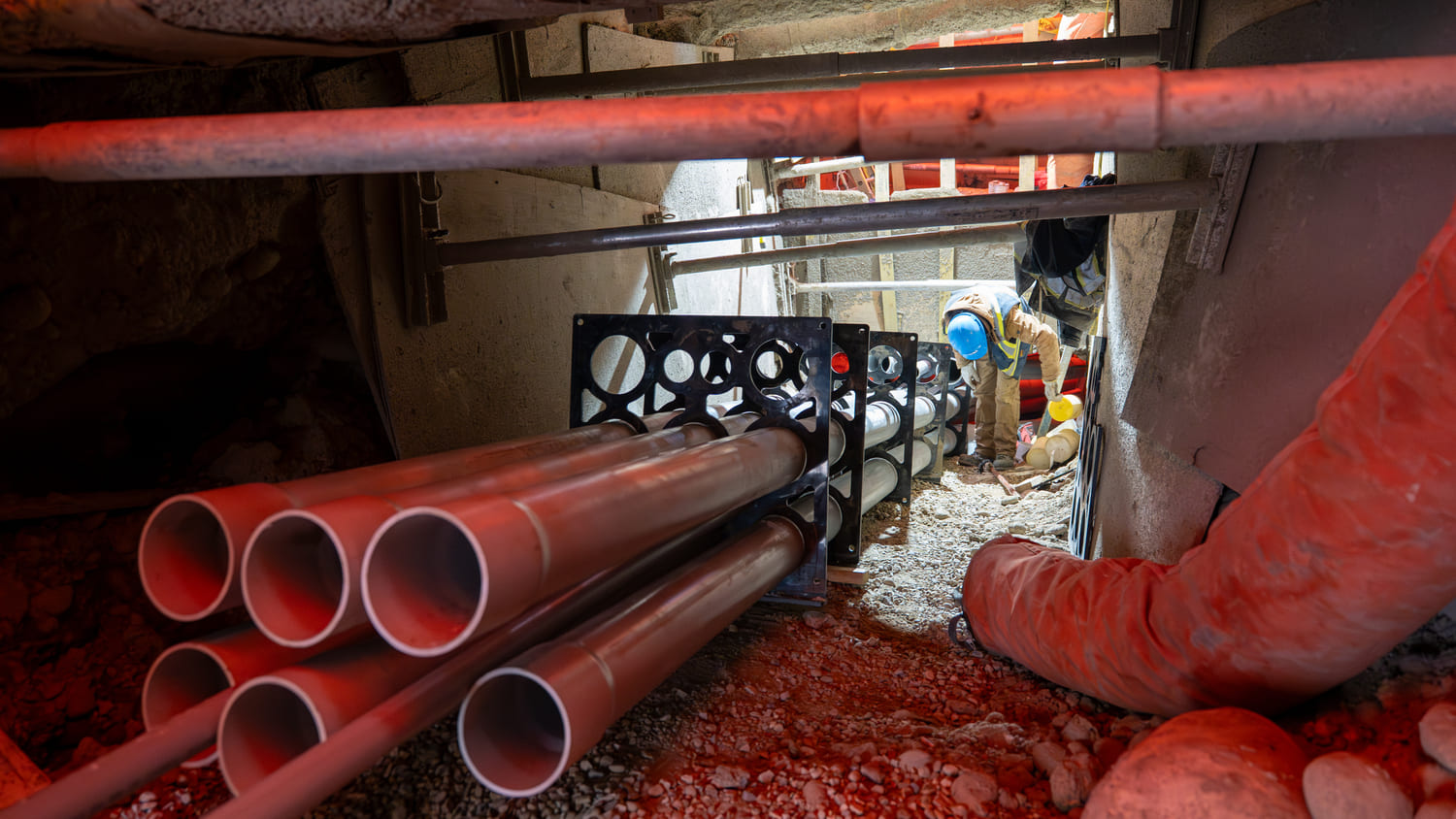 Trenching – Excavating – BRT construction